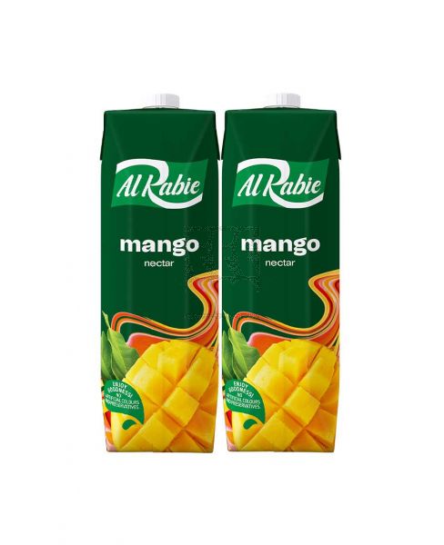 AL RABIE JUICE ASSORTED 2X1LTR PROMO