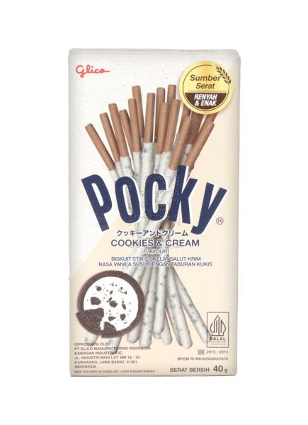 POCKY COOKIES & CREAM FLAVOR BISCUIT STICK 40GM
