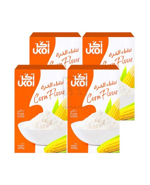 UKOL CORN FLOUR 4X200GM PROMO