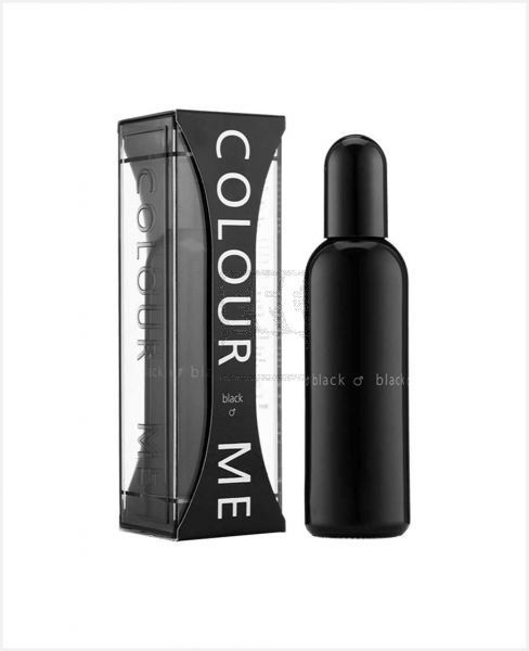 COLOUR ME BLACK EDT SPRAY MEN 90ML