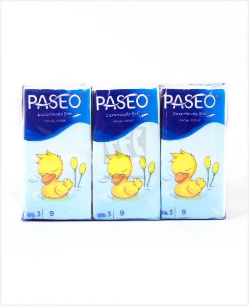 PASEO NON PERFUMED TISSUE 6PCS #141092