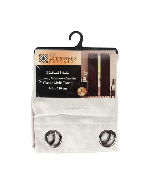 DIVEENA'S WINDOW CURTAIN MULTI TONED 140X240CM#HO02097