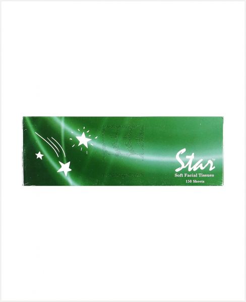 STAR SOFT FACIAL TISSUES 2PLY 150PCS 190X190MM