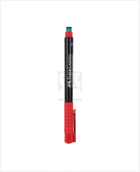 FABER CASTELL MULTIMARK PERMANENT MARKER RED 151321