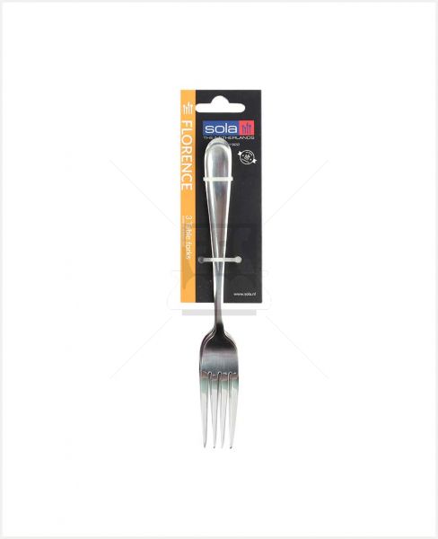 SOLA FLORENCE STAINLESS STEEL TABLE FORKS 3PCS