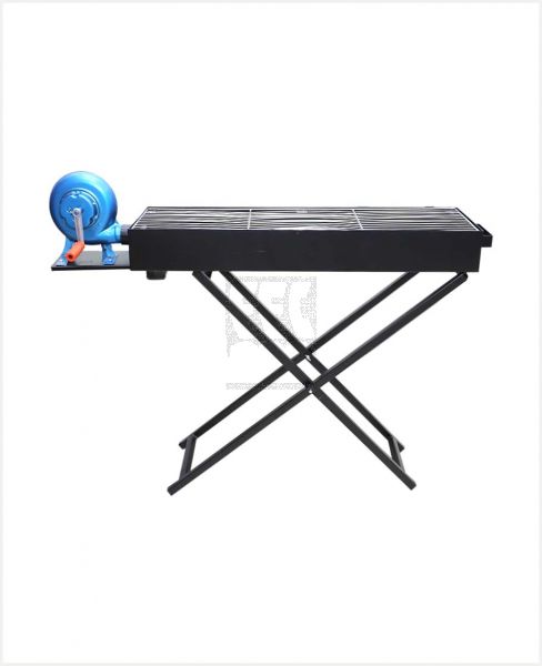 MOGHELI BBQ WITH STAND AND BLOWER 25X50CM 2058