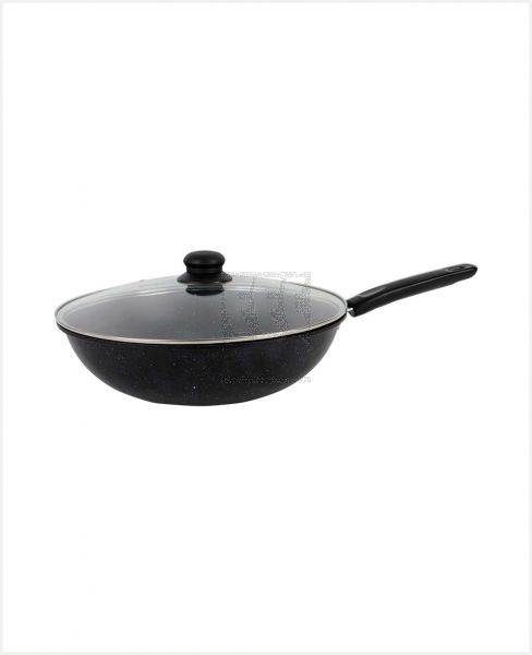 DUNES WOK PAN WITH LID 30CM 133750/ HF16408-30