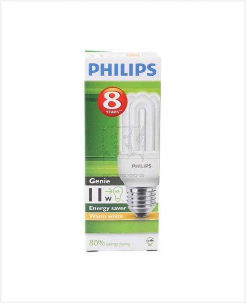 PHILIPS GENIE ENERGY SAVER WARM WHITE 11W/E27