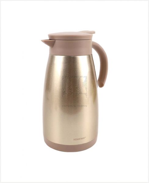 HOMEWAY STAINLESS STEEL VACUUM COFFEE POT 1.2L HW3463