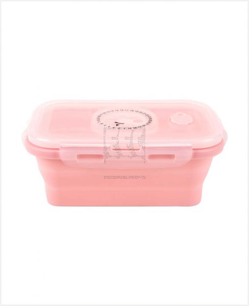 FOLDABLE SILICONE LUNCH BOX 500ML LB1350
