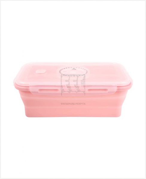 FOLDABLE SILICONE LUNCH BOX 1200ML LB1352