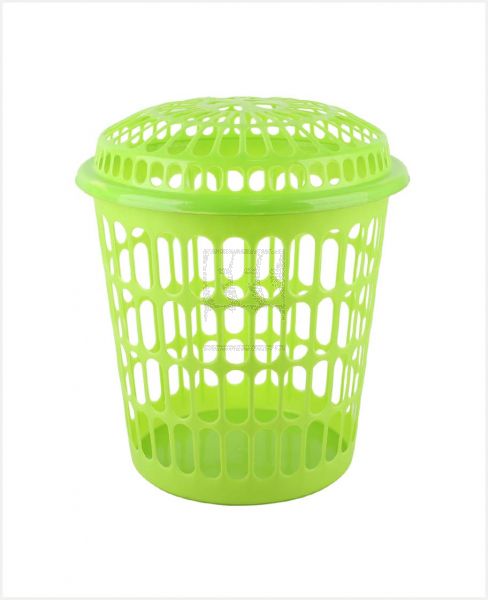LAUNDRY BASKET WITH LID 30LTR BT1374