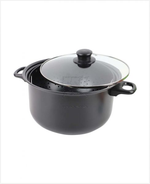 COOKING POT W/ BUILT IN STRAINER LARGE