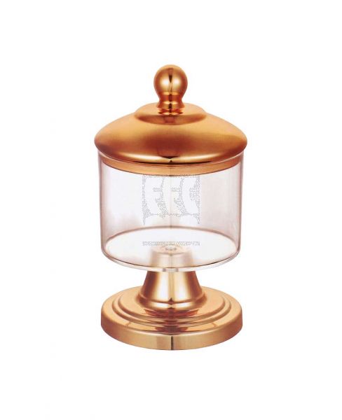 ACRYLIC JAR WITH LID M-6007B