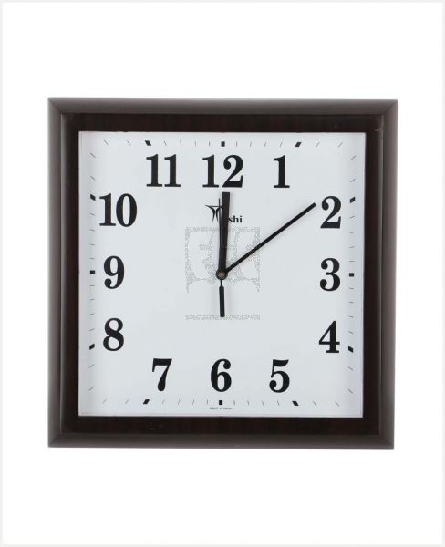TRISHI WALL CLOCK WOODEN ROUND/ SQUARE ST00241