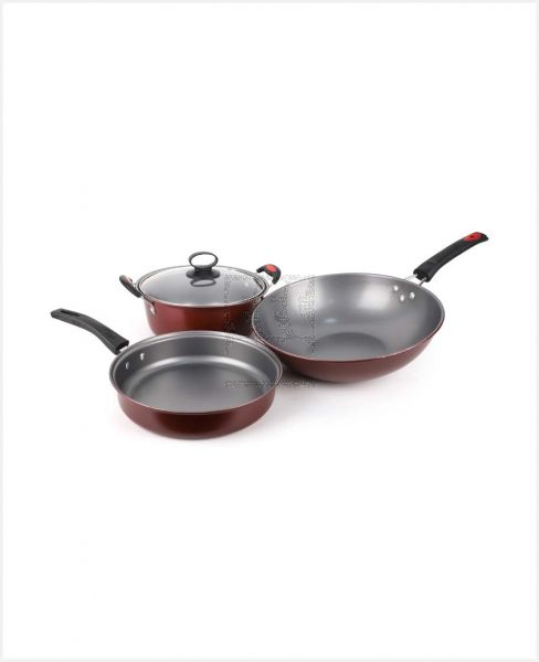 WELL EASY COOK WARE SET 3PCS 698 / CW1441
