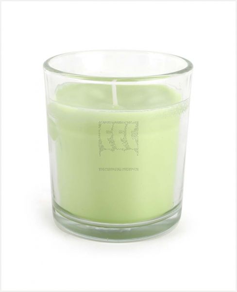 LUXURY LIVING SCENTED CANDLE GREEN CD1654