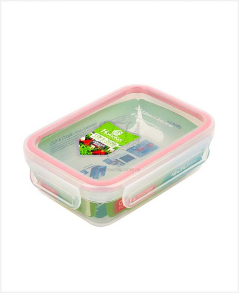 HOMEKET CLIP AND CLOSE FOOD CONTAINER 430ML 3433