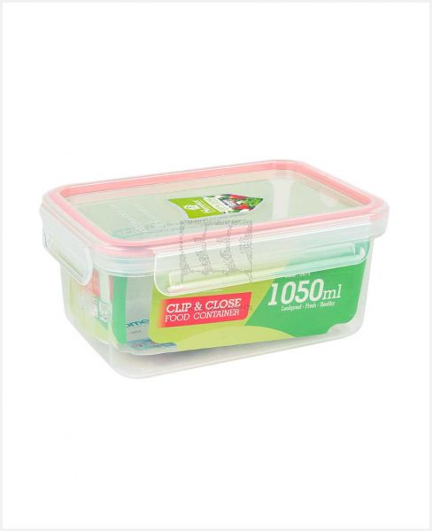 HOMEKET CLIP AND CLOSE FOOD CONTAINER 1050ML 3474