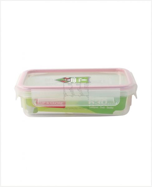 HOMEKET CLIP AND CLOSE FOOD CONTAINER 630ML 3429