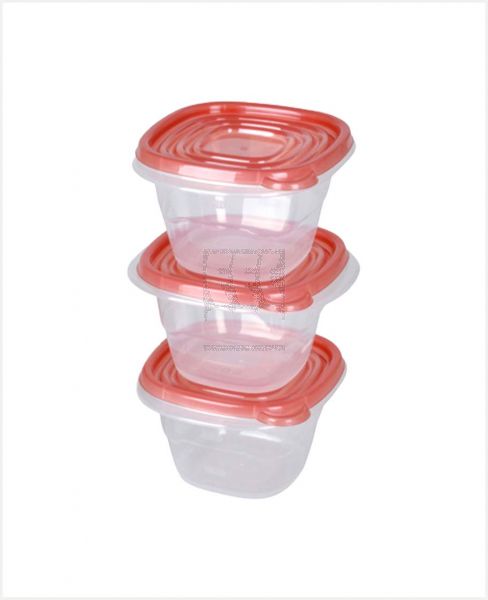 HOME PRO FOOD CONTAINER 500ML 3PCS SET 2925