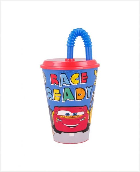 DISNEY W2H1 EASY SPORT TUMBLER CARS LETS RACE 430ML RJ3146