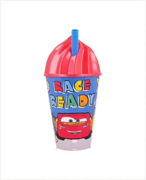 DISNEY W2H1 ICE CREAM TUMBLER CARS LETS RACE 430ML RJ3151