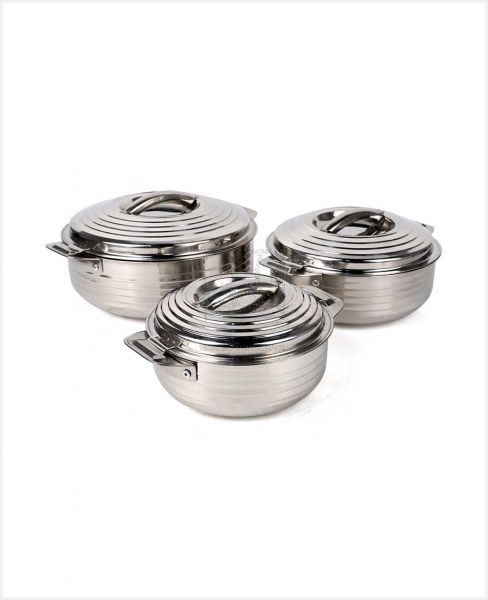 IN HOUSE FLORA SILVR TOUCH SS HOTPOT 3PCS SET 1000/1500/2500