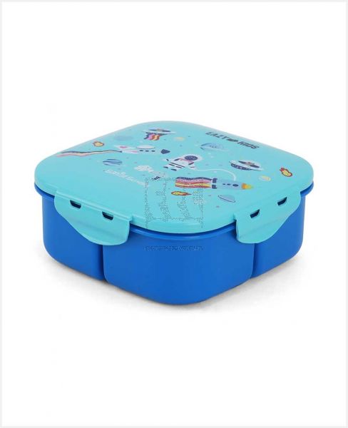 EAZY KIDS BTS3 SQUARE BENTO LUNCHBOX SPACE BLUE EZ_SSLB_SPBU