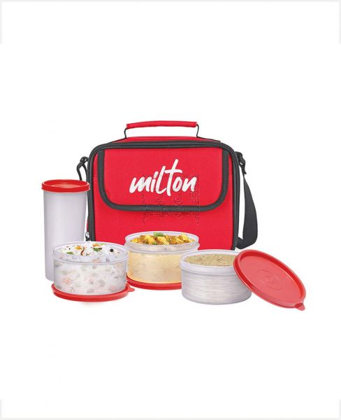 MILTON BTS3 LUNCH BOX 3 CONTAINERS 1 TUMBLR RED MT_MCOS4_RD