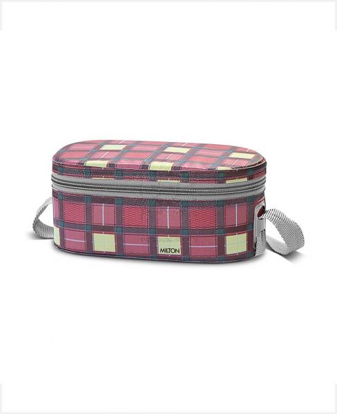 MILTON BTS3 CORPORATE S/S LUNCH BOX W/BAG MAROON MT_COP_MA