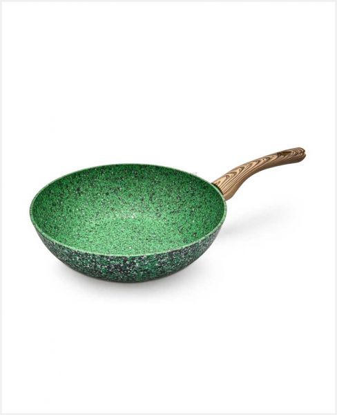 FISSMAN S3D2 WOK PAN MALACHITE 24X7CM 4314