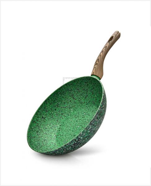 FISSMAN S3D2 WOK PAN MALACHITE 28X8CM 4315