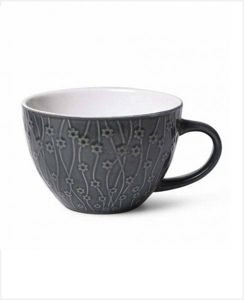 FISSMAN S3D2 CERAMIC MUG GREY 460ML 6326