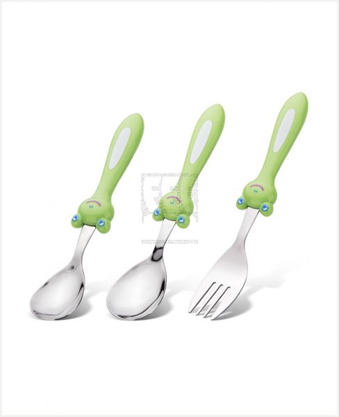 FISSMAN S3D2 CUTLERY SET S/S FROG 3PCS 3562