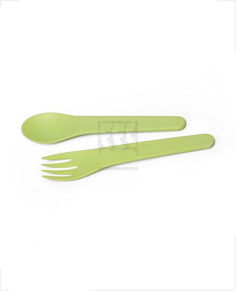 FISSMAN S3D2 CUTLERY PLASTIC SET 2PCS 3776