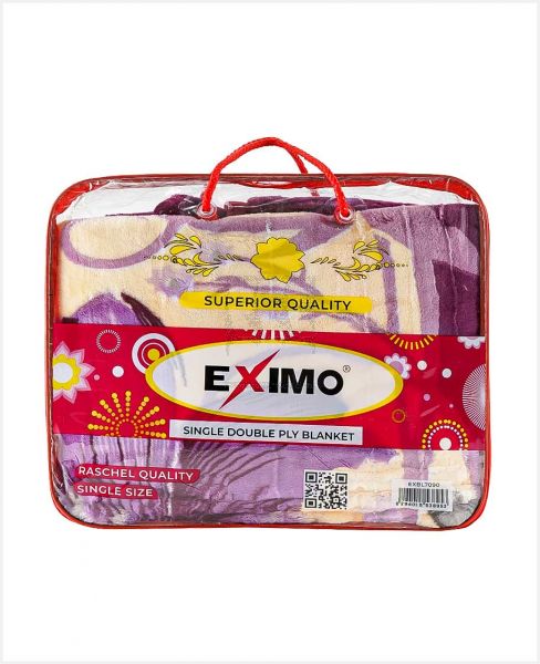 EXIMO BLANKET SINGLE 2PLY 160X220 1.8KG EXBL7090