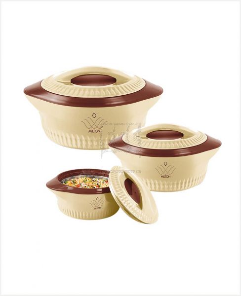 MILTON ROYAL CASSEROLE 3PCS SET 2500/3500/5000 EKS-002