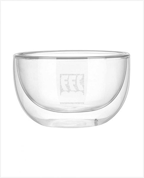 1CHASE BOROSILICATE DOUBLE WALL SALAD BOWL 300ML 1CH-SLD.BWL-300-1PS