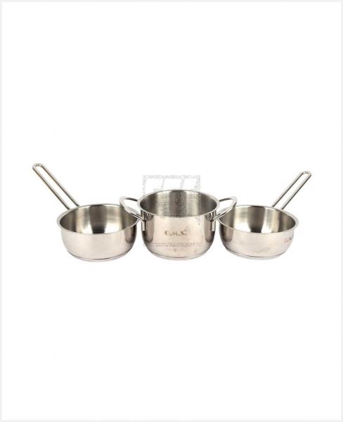 OMS STAINLESS STEEL BABY SET 3PCS 18/10