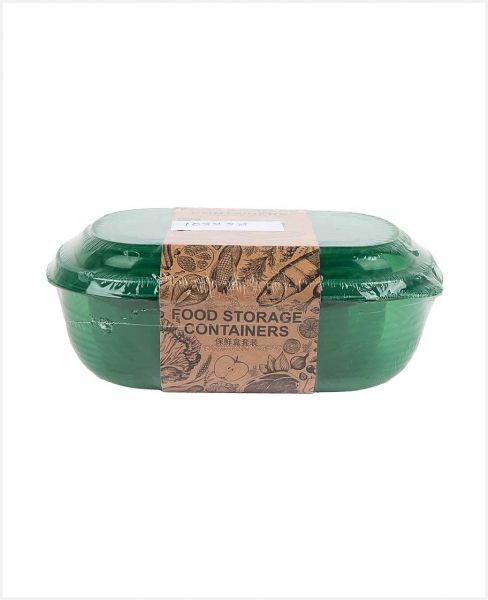 BEST OPTION REG. ROUND FOOD CONTAINER 3PCS BOG 103238