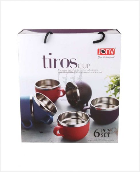 JONY TIROSE CUP 6PCS