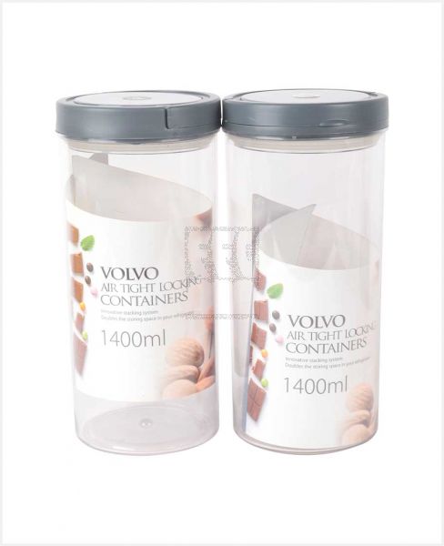 JONY VOLVO AIR TIGHT CONTAINER 1400ML 2PCS