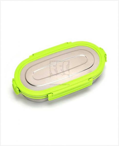 JONY FUSION STEEL OVAL CONTAINER 650ML