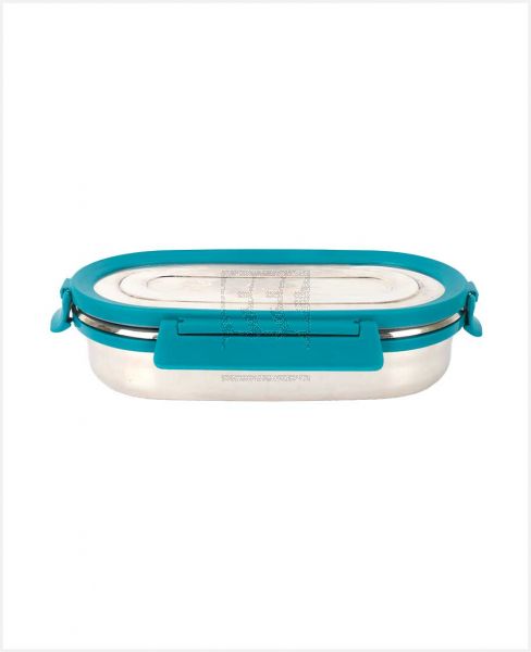 JONY FUSION STEEL OVAL CONTAINER WITH SMALL BOX