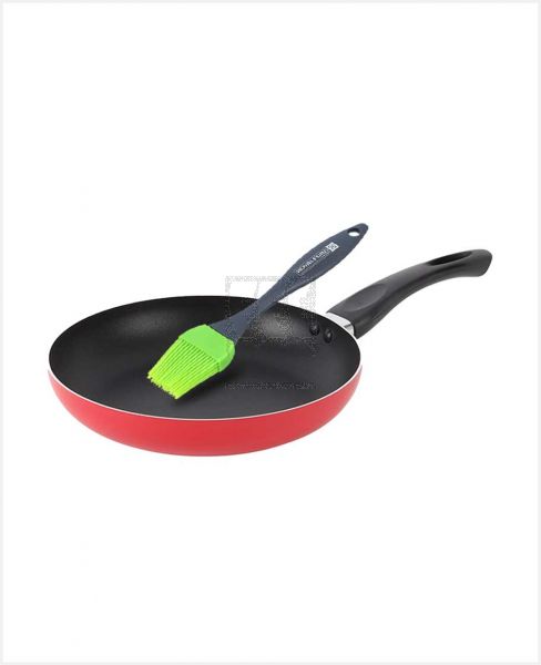 ROYALFORD NONSTICK FRYPAN+MARINATIING SILICONE BRUSH COMBO CO11859+9702