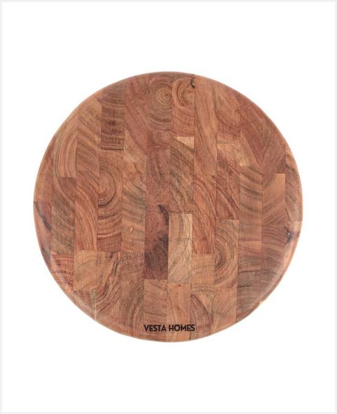 VESTA CUTTING BOARD ACACIA WOOD 12X12X1