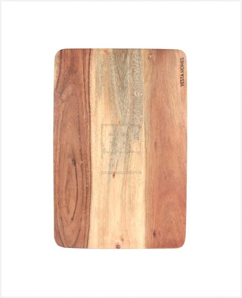 VESTA CUTTING BOARD ACACIA WOOD 15X10X0.6