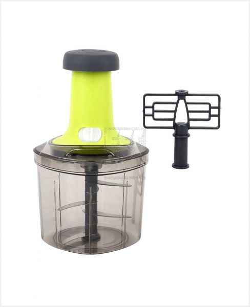 GREEN POINT 2IN1 MANUAL CRAZY PUSH CHOPPER SQUARE 1000ML GPVC-1015