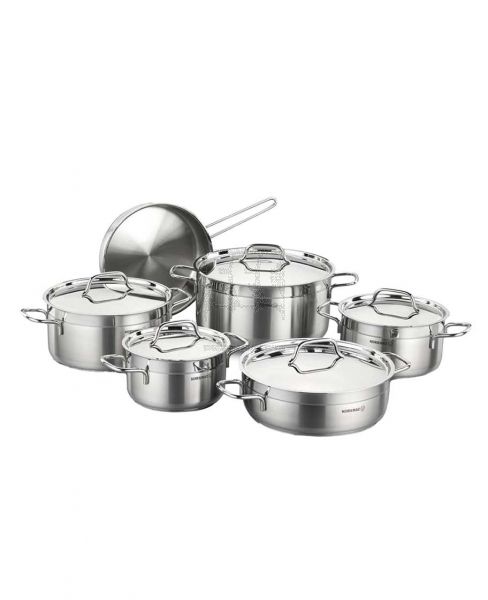 KORKMAZ ALFA PLUS COOKWARE 11PCS SET A1610
